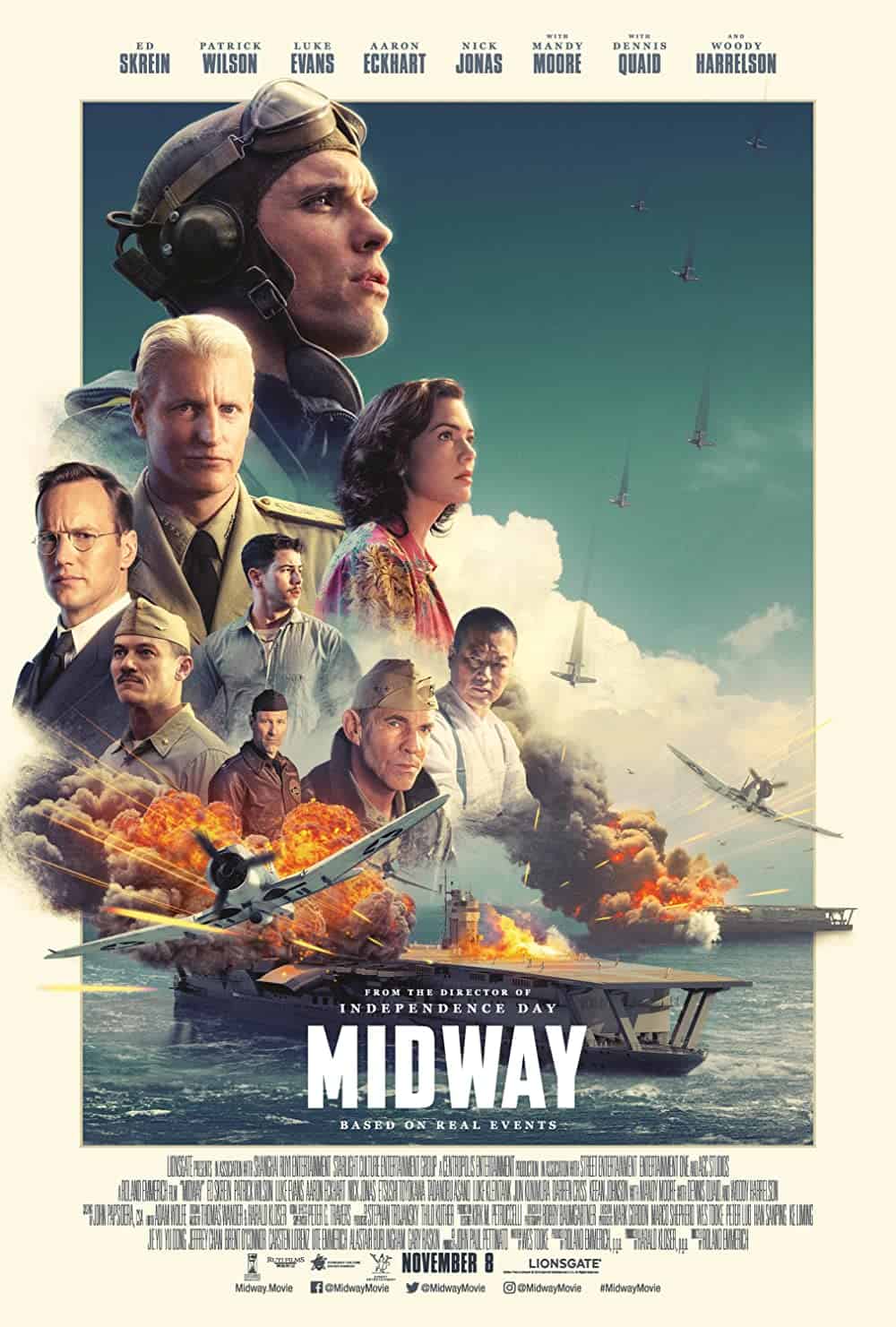 Midway (October 24, 2019) 13 Best Pearl Harbor Movies You Can't Miss
