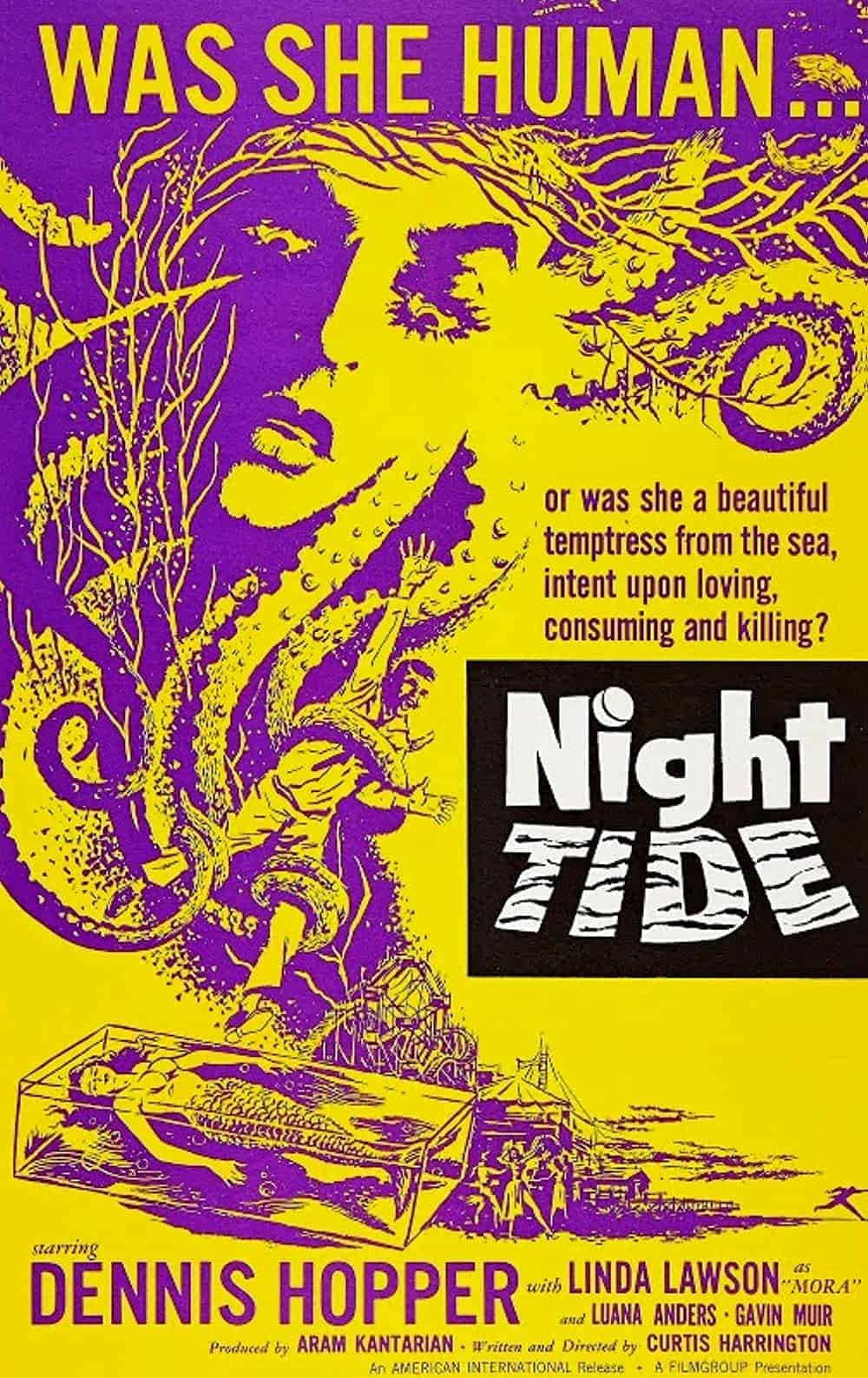 Night Tide (1961) Best Mermaid Films To Check Out