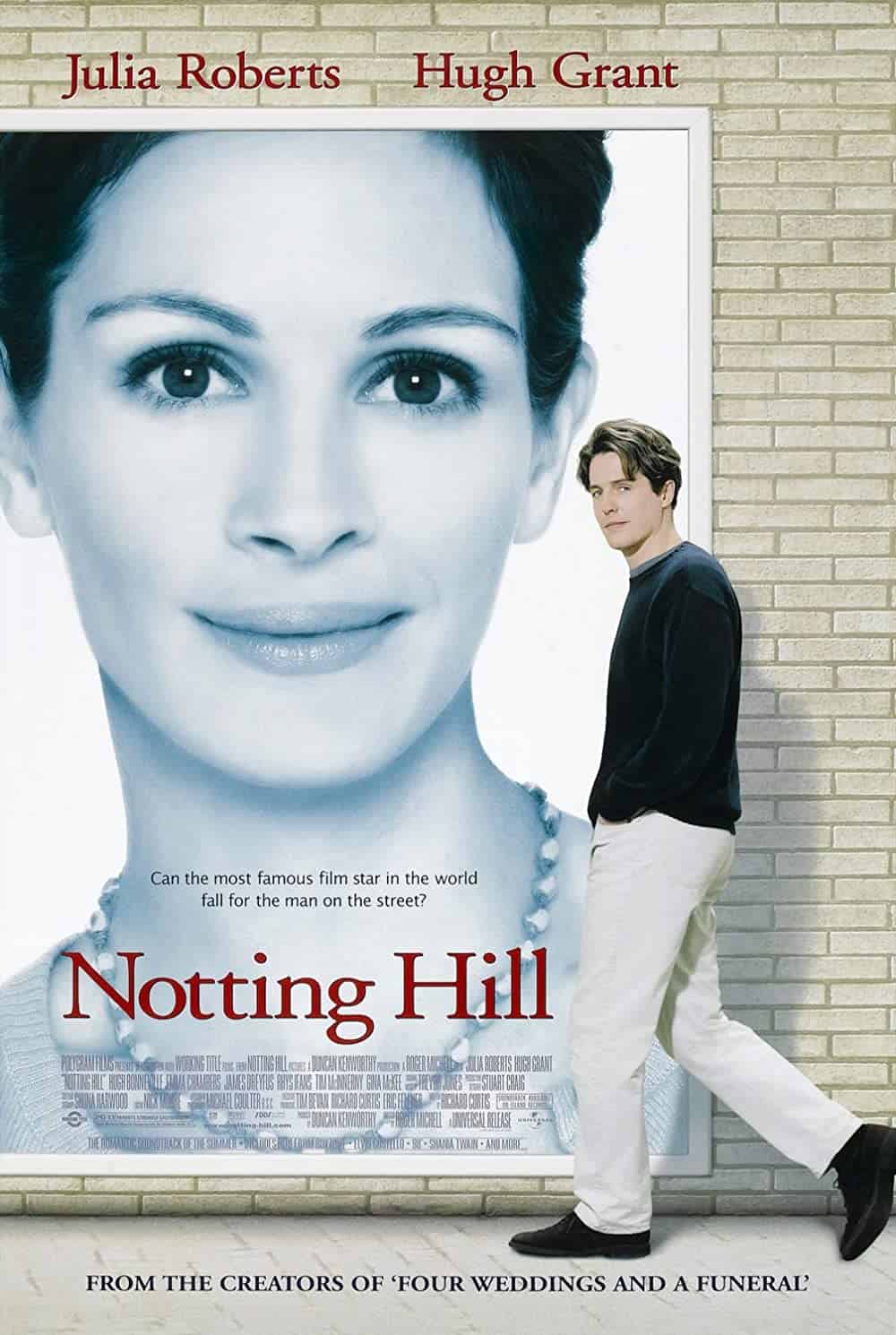 Notting Hill (1999) Best Julia Roberts Movies (Ranked)