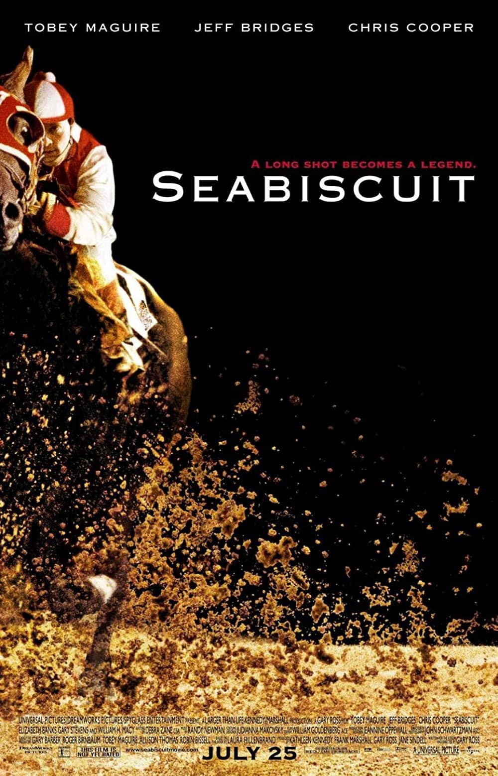 Seabiscuit (2003) Best Horse Racing Movies to Feel The Life
