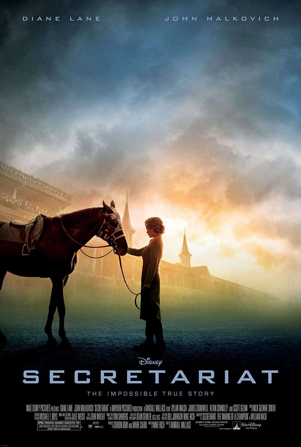 Secretariat (2010) Best Horse Racing Movies to Feel The Life