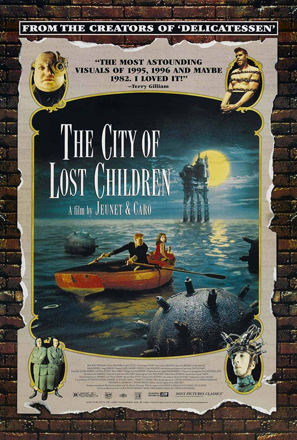 The City of Lost Children (1995) 15 Best Steampunk Movies to Check Out