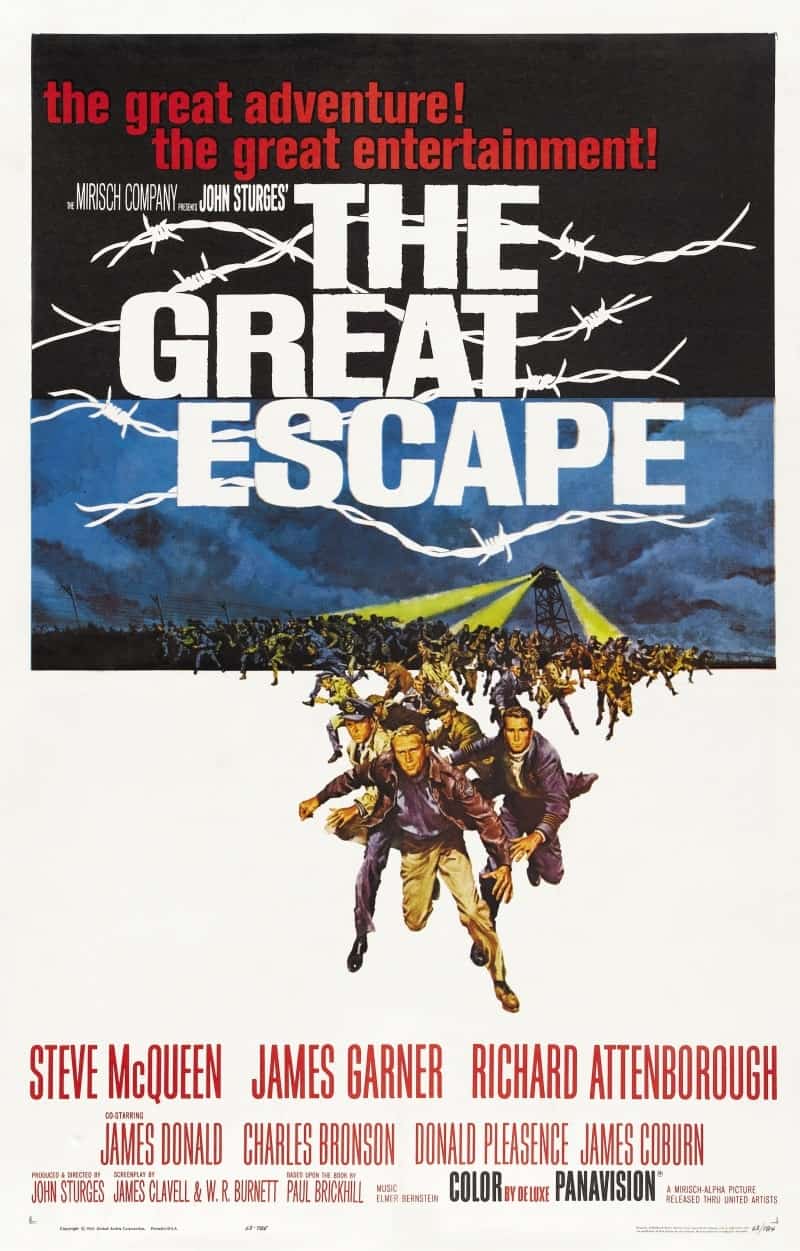 The Great Escape (1963) 17 Best Prison Escape Movies to Add in Your Watchlist