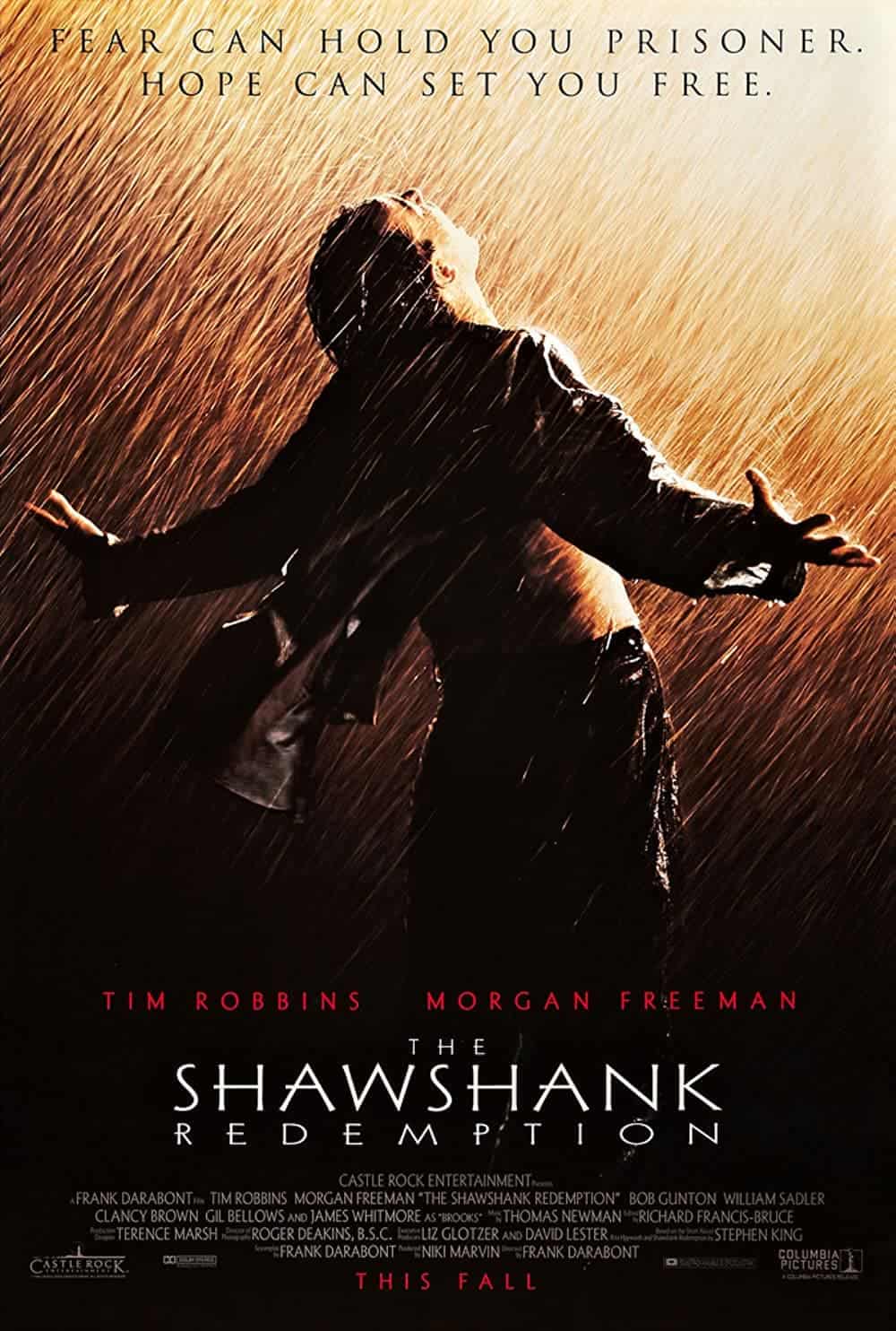 The Shawshank Redemption (1994) 17 Best Prison Escape Movies to Add in Your Watchlist