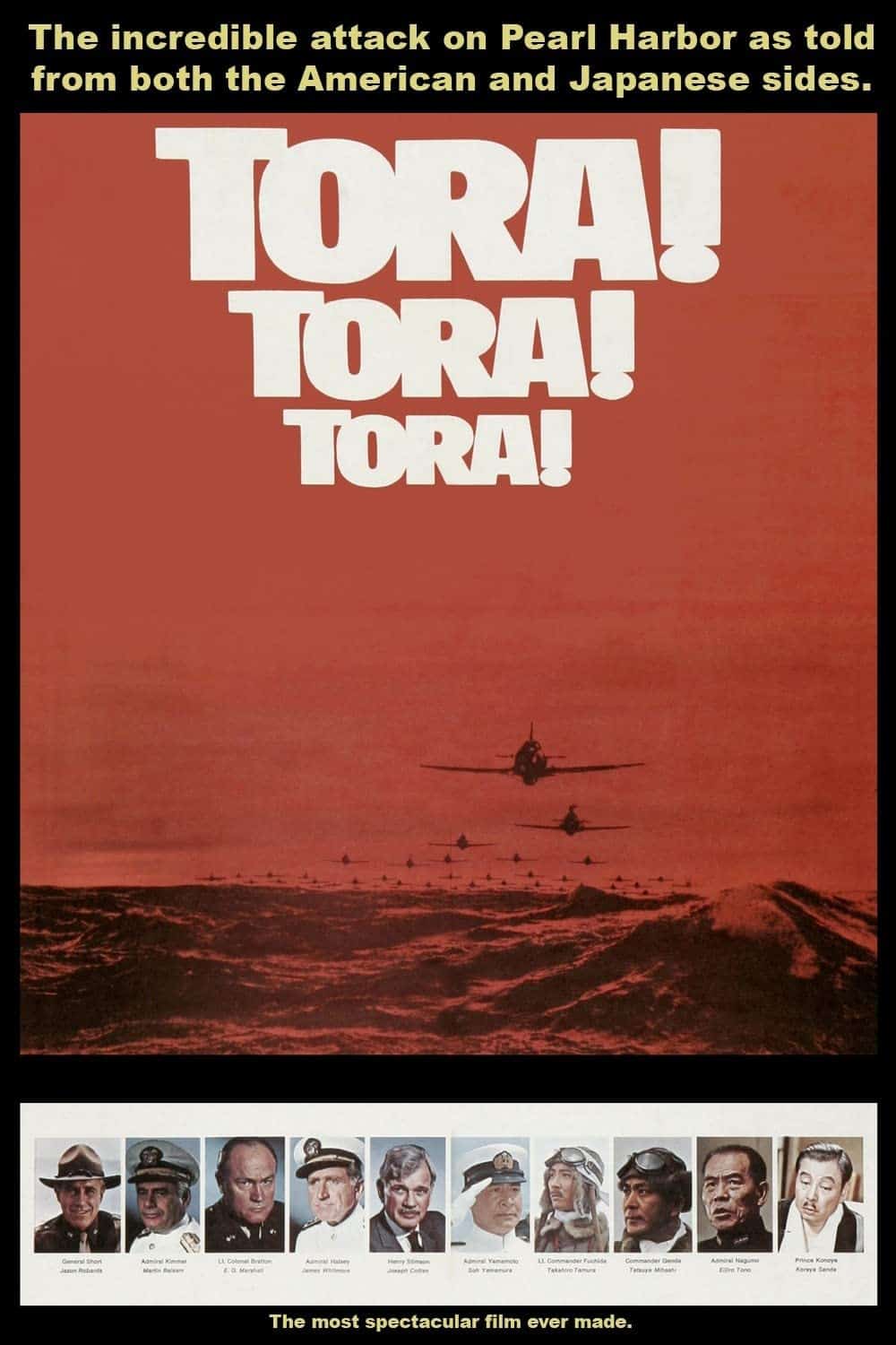 Tora! Tora! Tora! (September 23, 1970) 13 Best Pearl Harbor Movies You Can't Miss