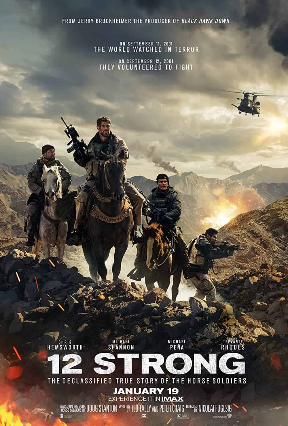 12 Strong (2018) Best Special Forces Movies You Can't Miss