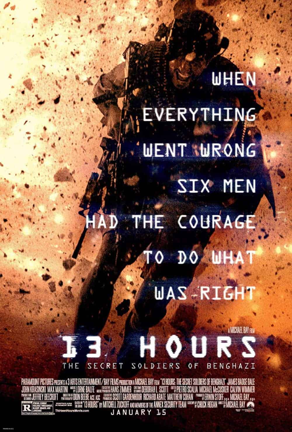 13 Hours (2016) Best Special Forces Movies You Can't Miss