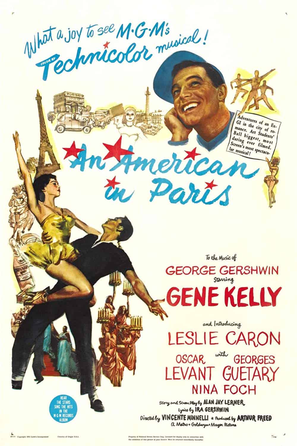 An American in Paris (1951) Best Movies About Paris