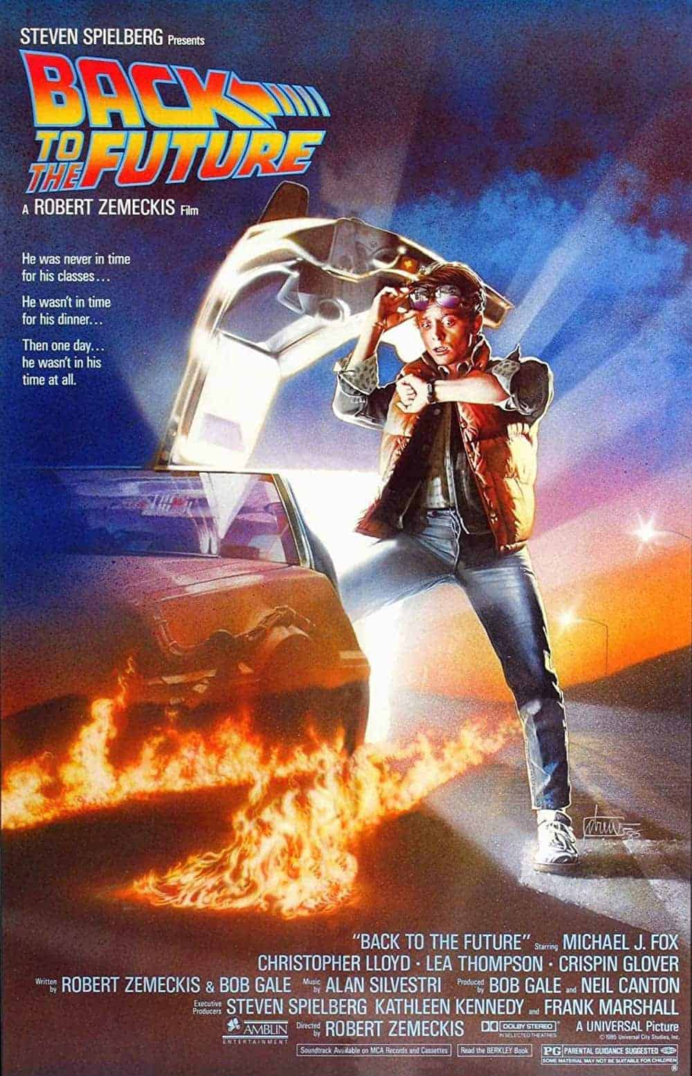 Back to the Future (1985)  Best 80s Family Movies