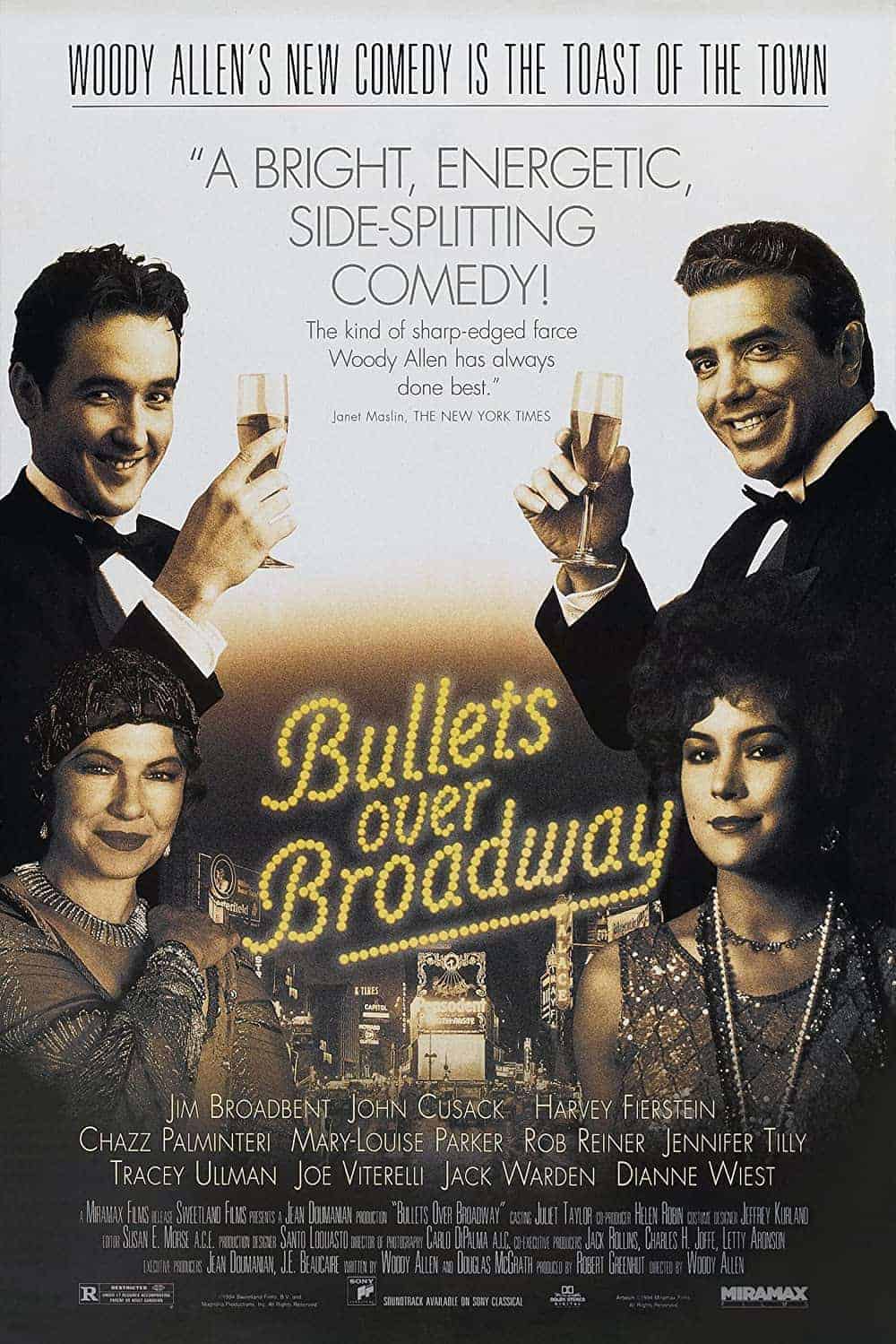 Bullets Over Broadway (1994) Best John Cusack Movies (Ranked)