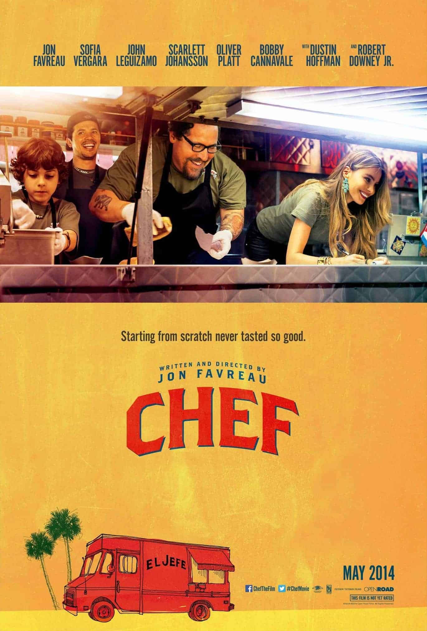 Chef (2014) Best Food Movies