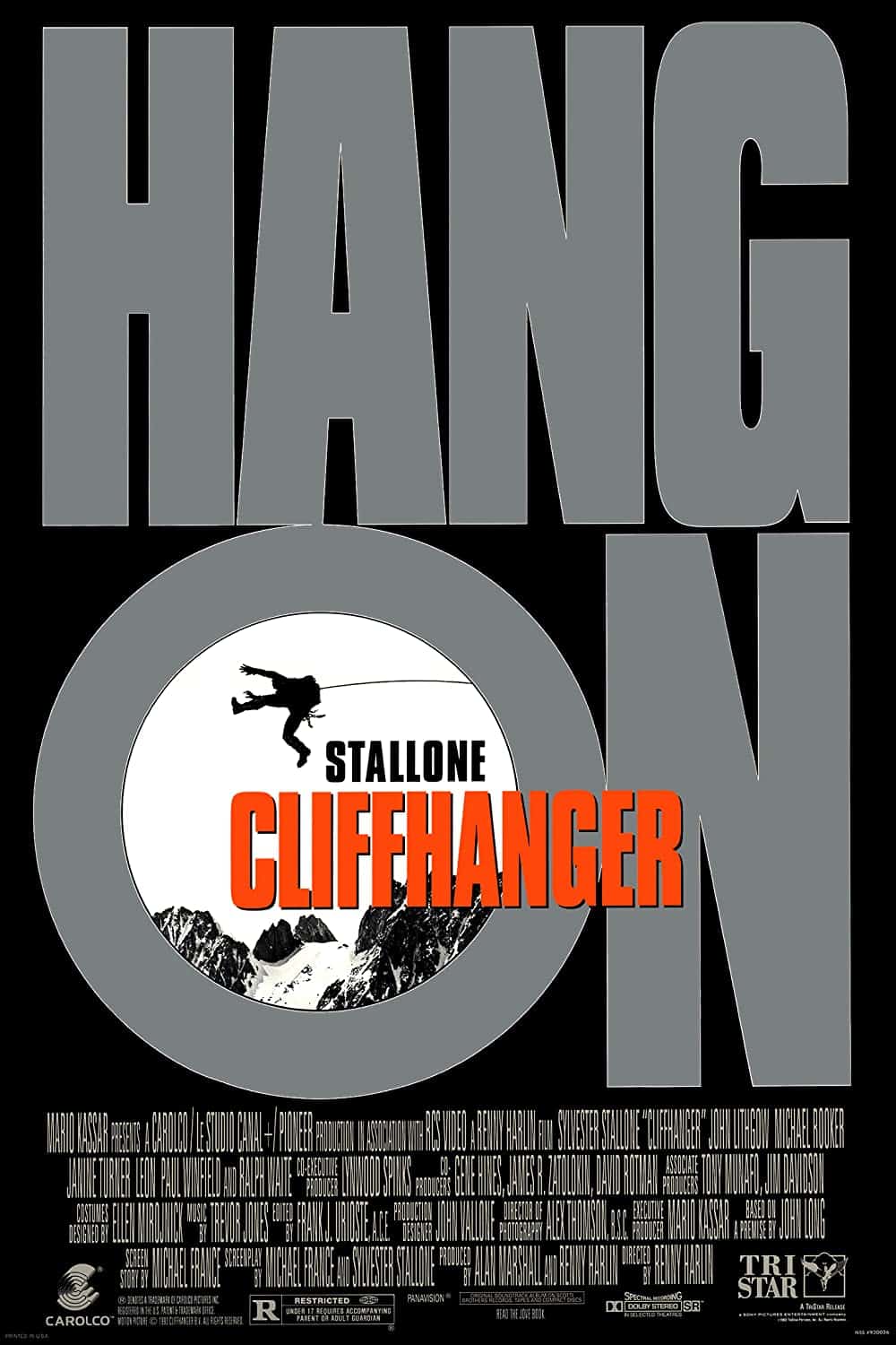 Cliffhanger (1993) Best Mountaineering Movies You Can't Miss