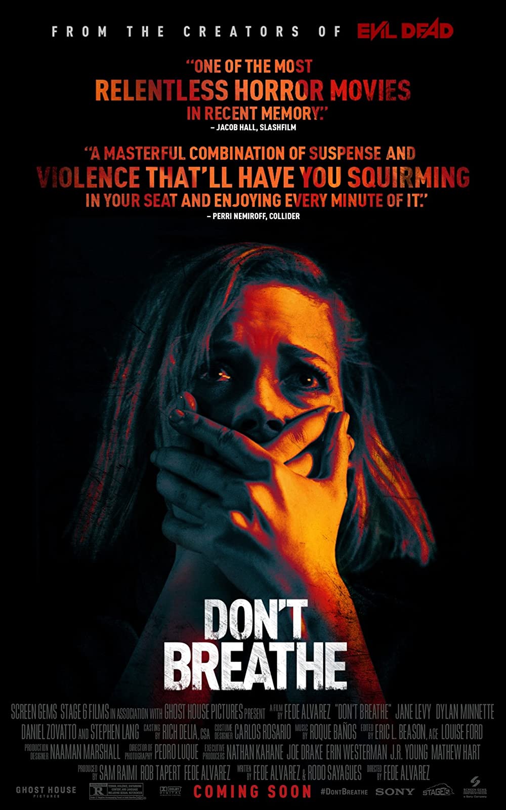 Don’t Breathe (2016) Best Home Invasion Movies For Chilly Nights
