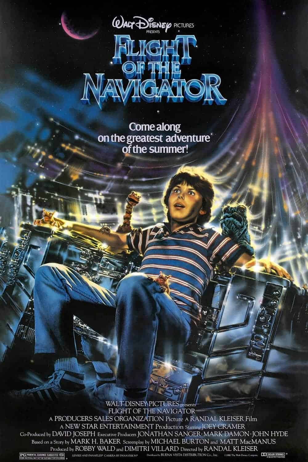 Flight of the Navigator (1986) Best 80s Family Movies