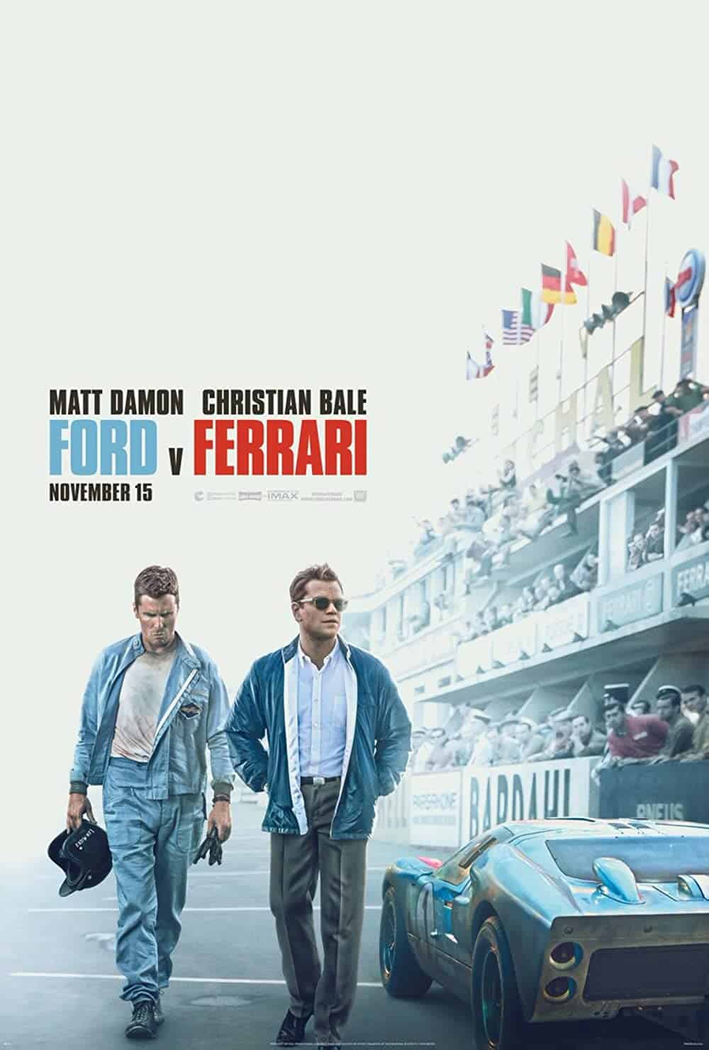 Ford v Ferrari (2019) Best Matt Damon Movies (Ranked)