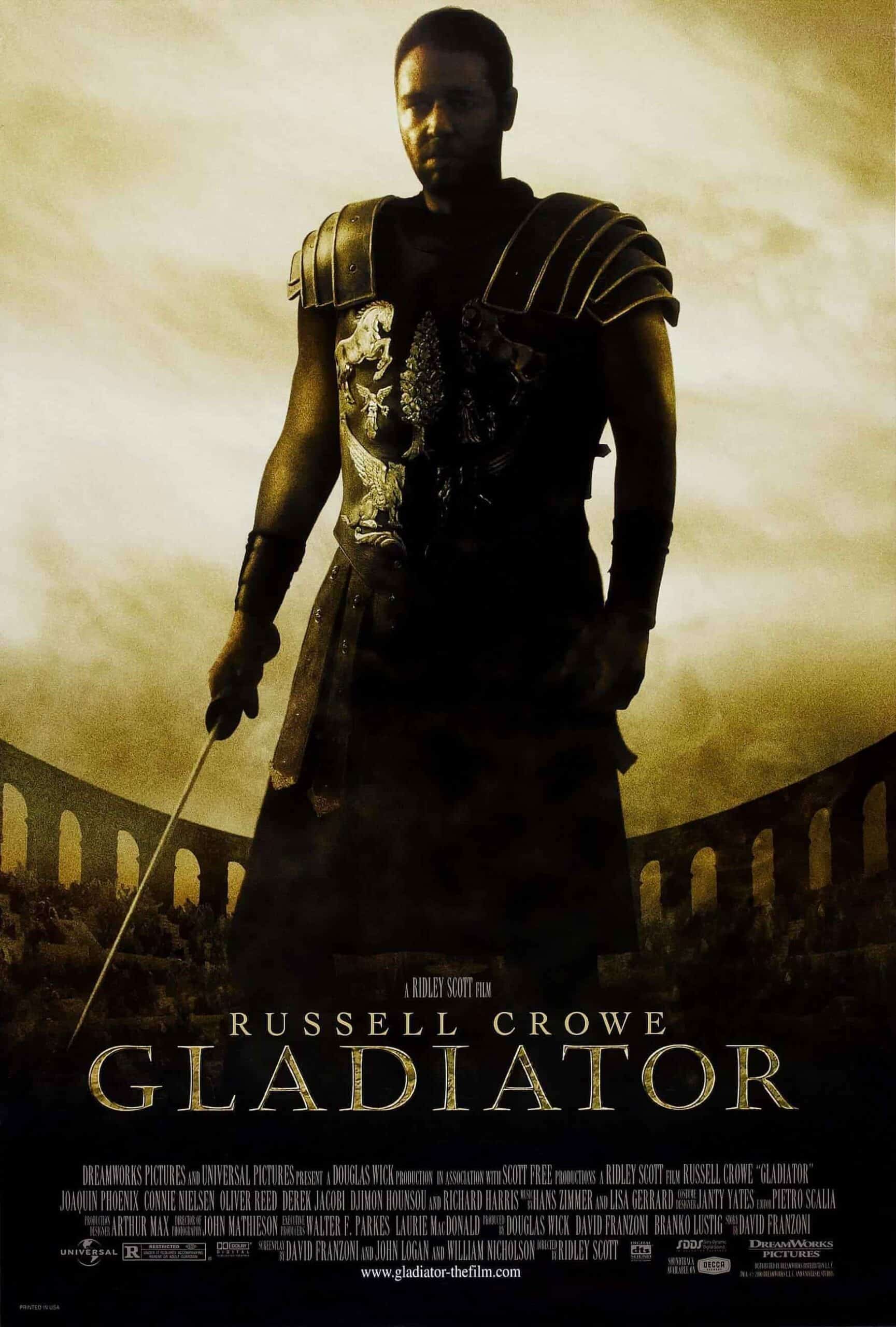 Gladiator (2000) Best Movies About Rome to Watch and Re-Watch
