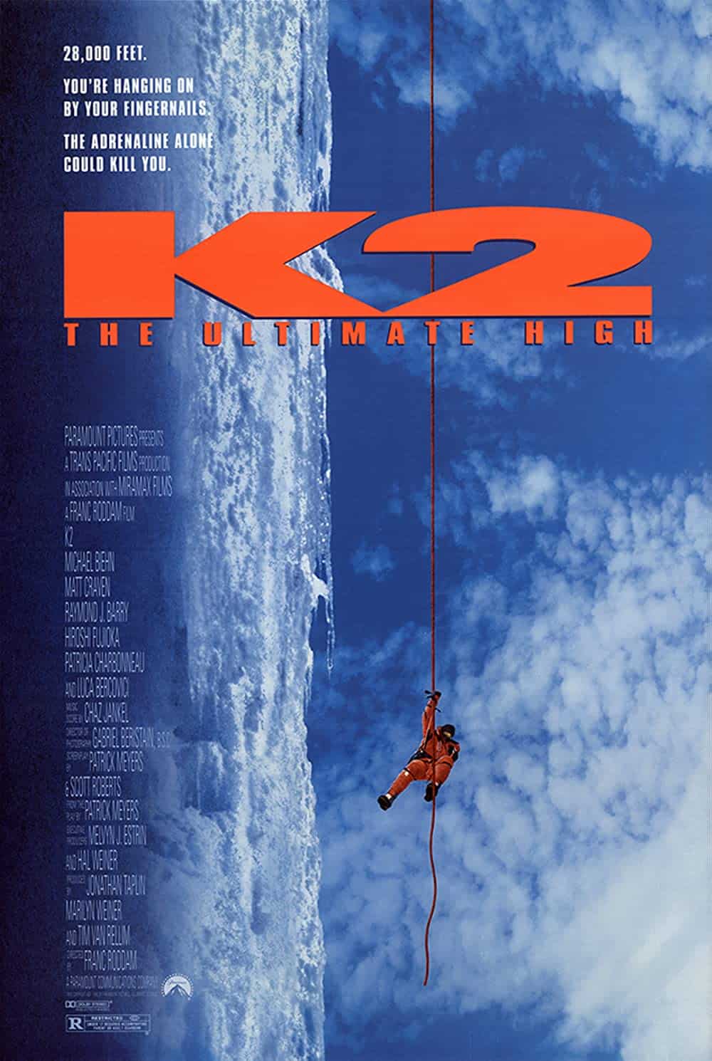 K2 (1991) Best Mountaineering Movies You Can't Miss