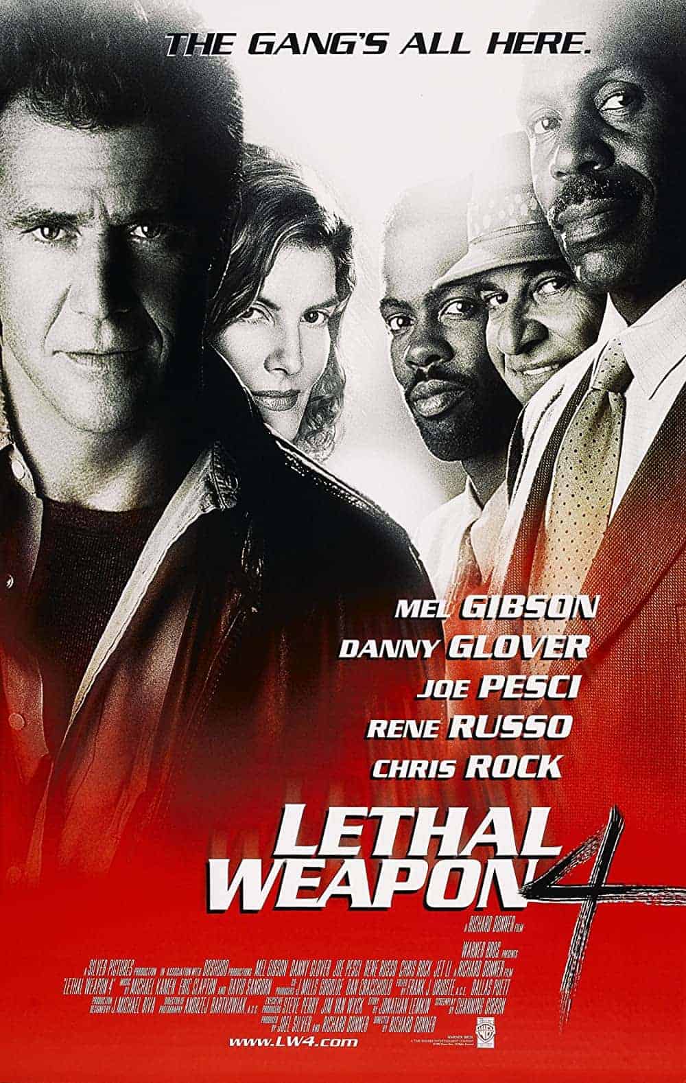 Lethal Weapon 4 (1998) Best Movies Starring Mel Gibson