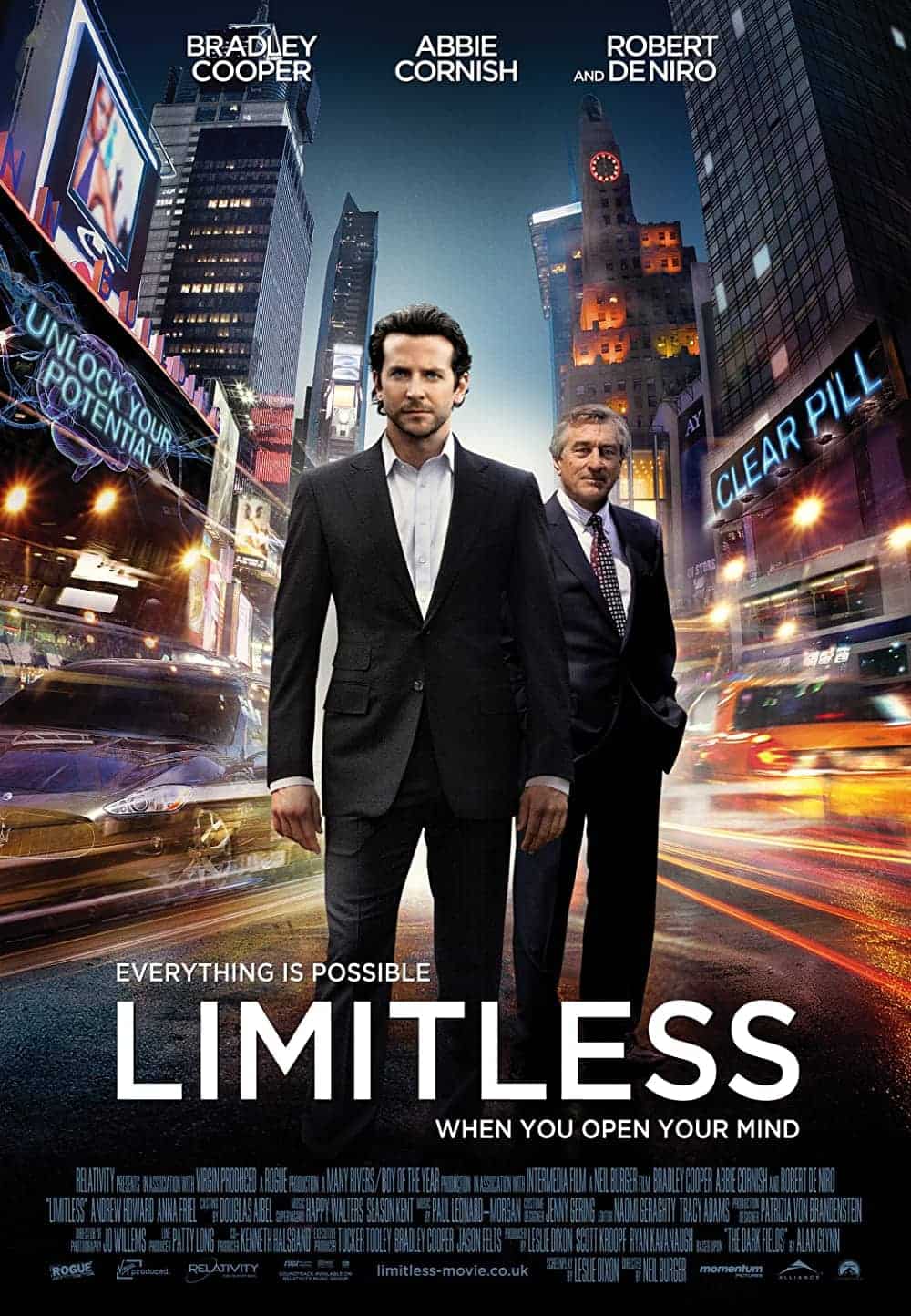 Limitless (2011) Best Bradley Cooper Movies