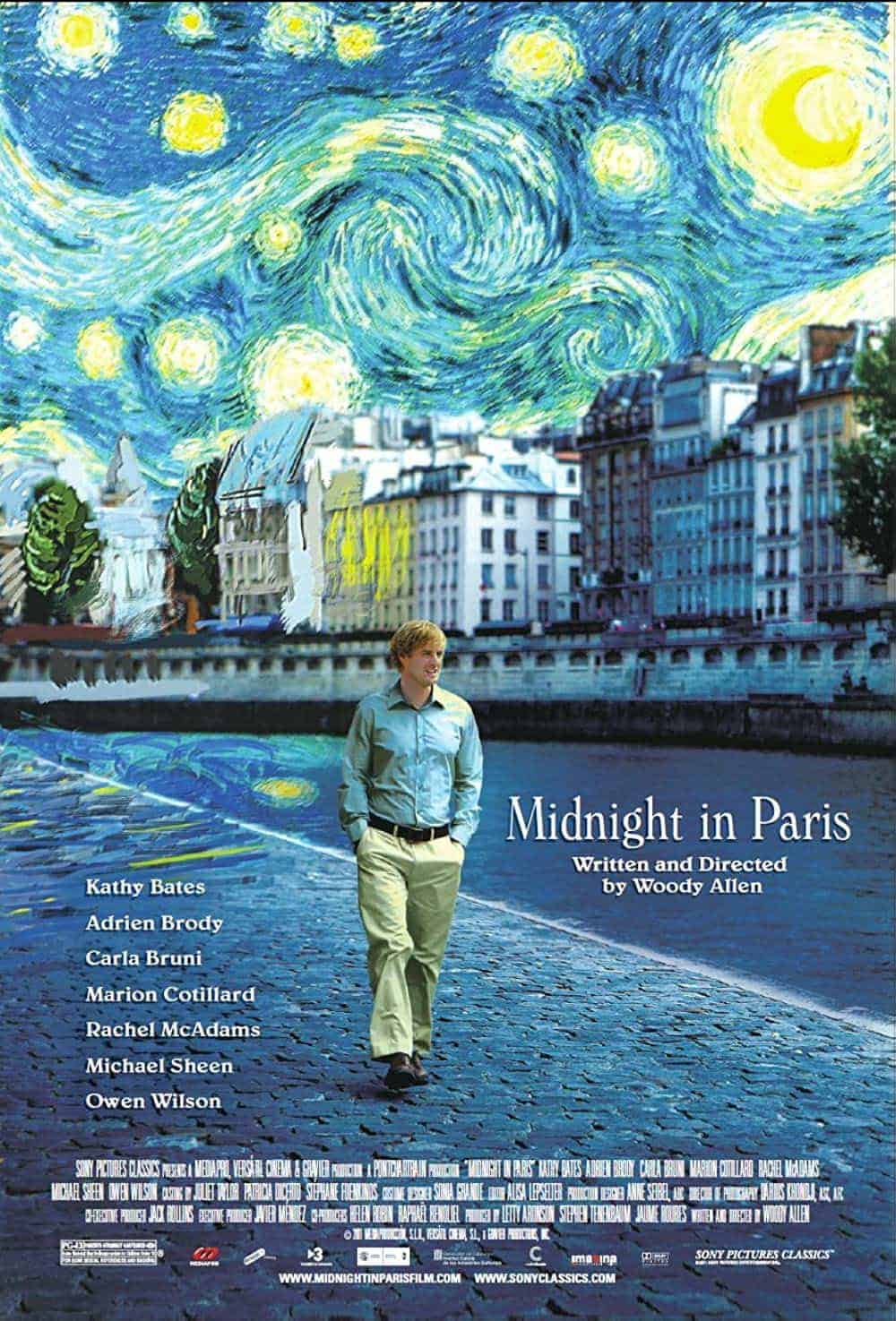 _Midnight in Paris (2011) Best Movies About Paris