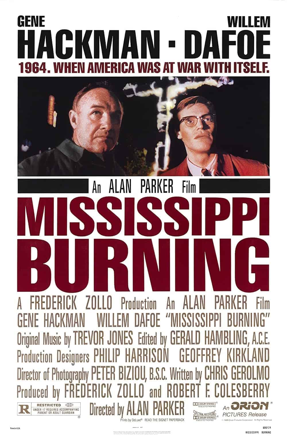 Mississippi Burning (1988) Best Civil Rights Movies to Add in Your Watchlist