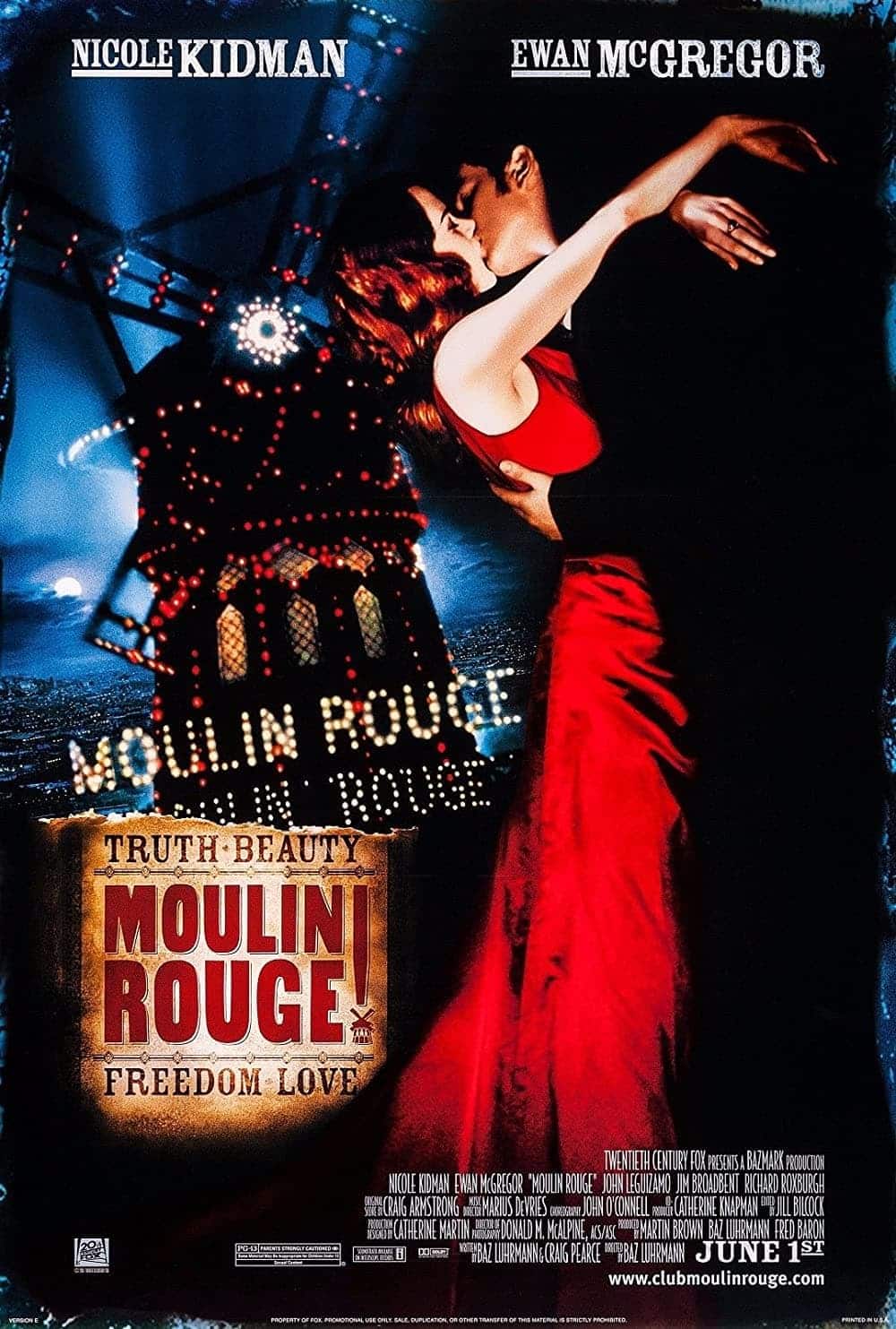 Moulin Rouge! (2001) Best Nicole Kidman Movies (Ranked)