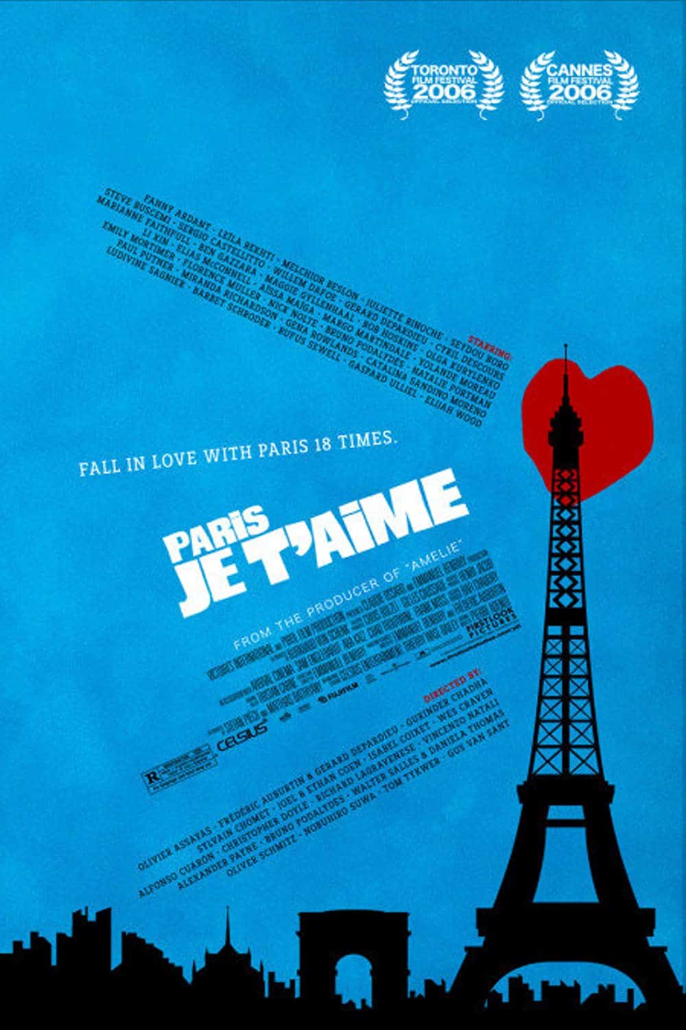 Paris, je t'aime (2006) Best Movies About Paris