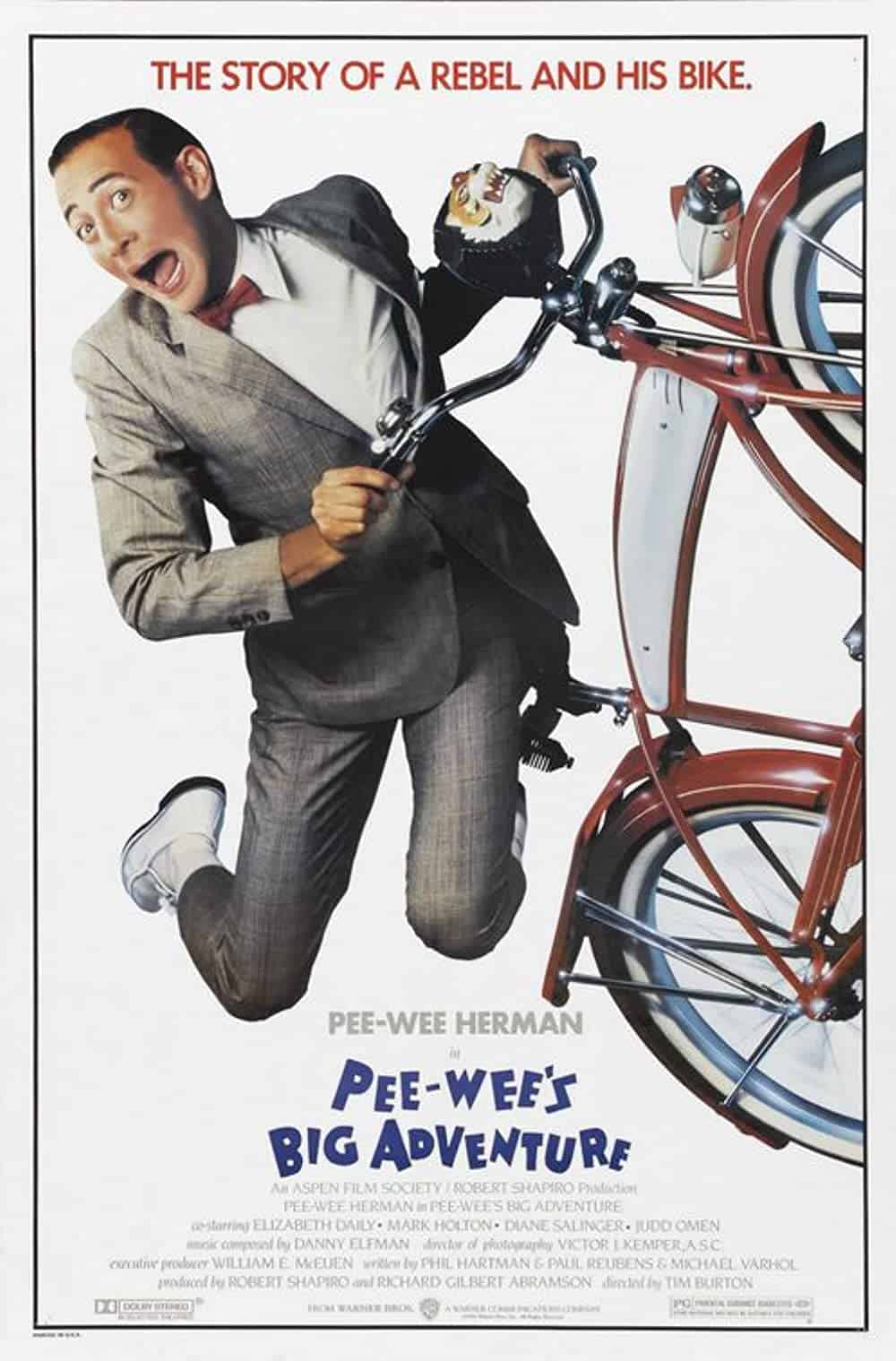 Pee-wee's Big Adventure (1985) Best 80s Family Movies