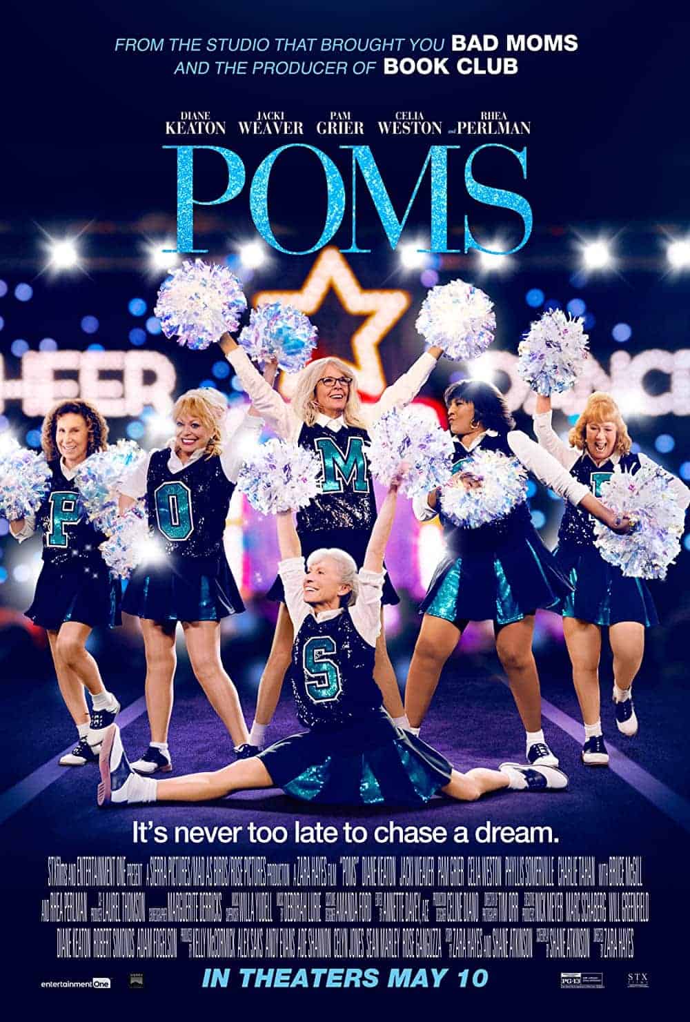 Poms (2019) Comedy Movies You Can't Miss