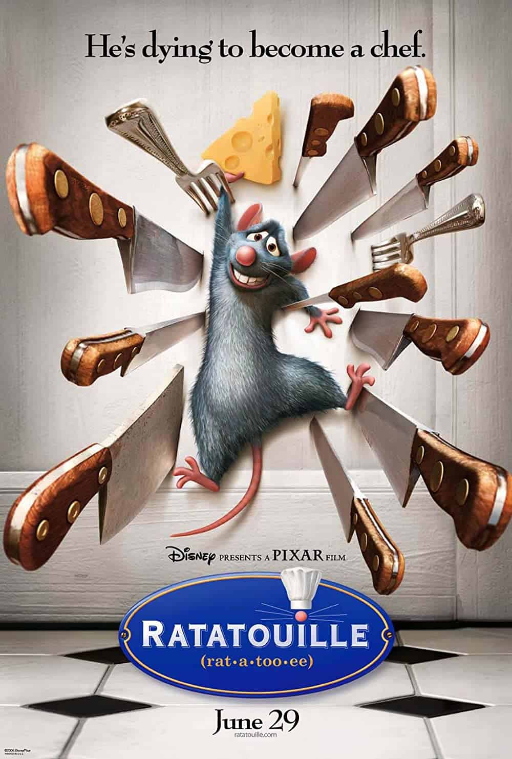 Ratatouille (2007) Best Food Movies