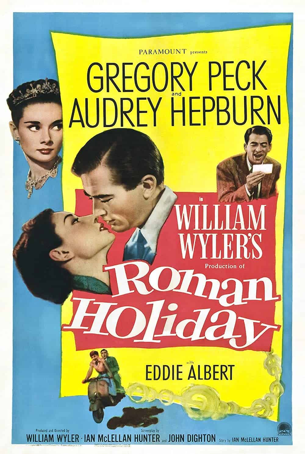 Roman Holiday (1953) Best Movies About Rome to Watch and Re-Watch