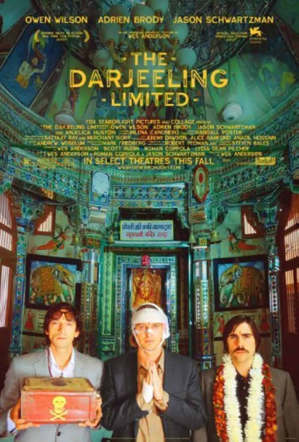 The Darjeeling Limited (2007) Best Train Movies You Can't Miss