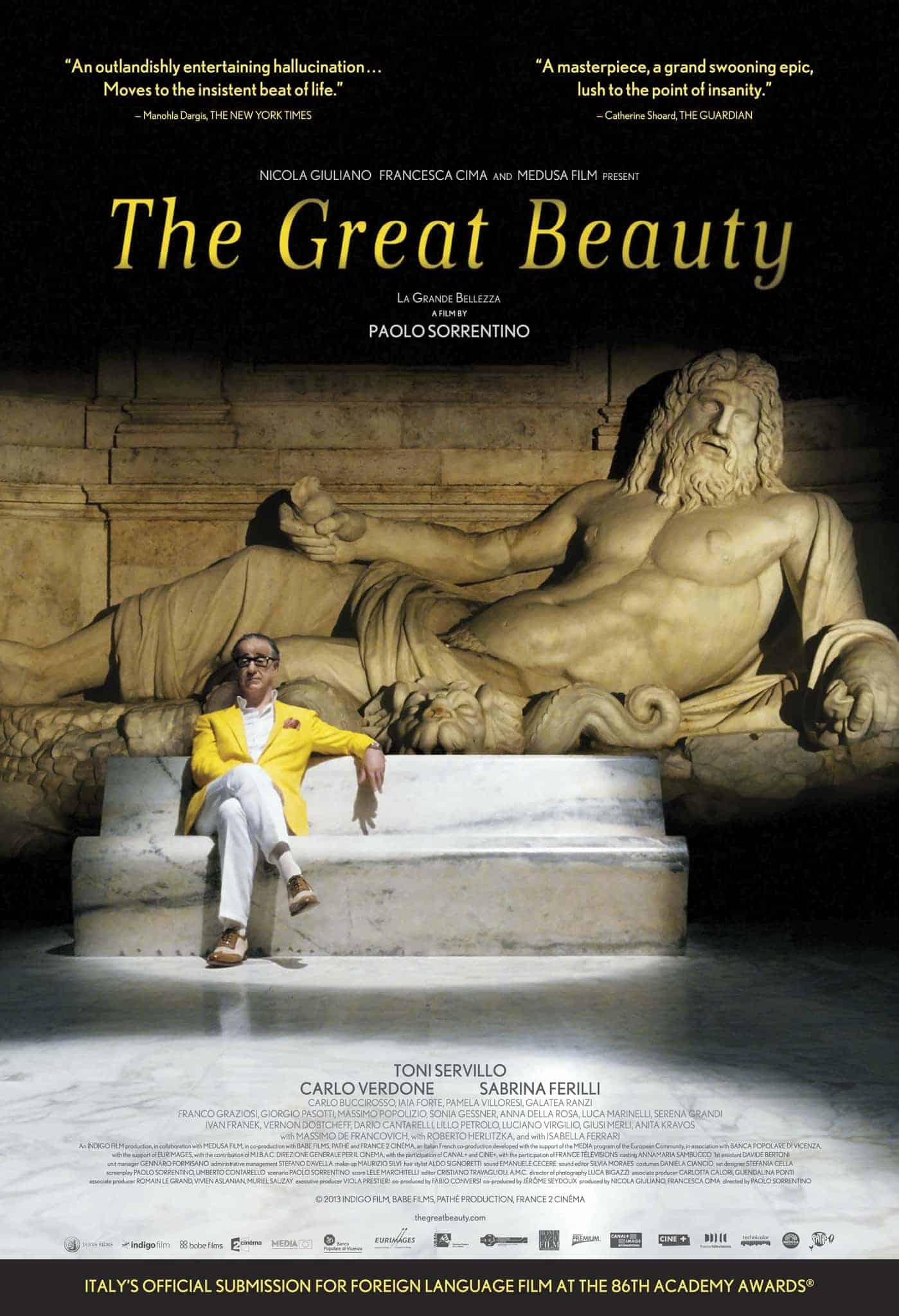 The Great Beauty (2013) Best Movies About Rome to Watch and Re-Watch