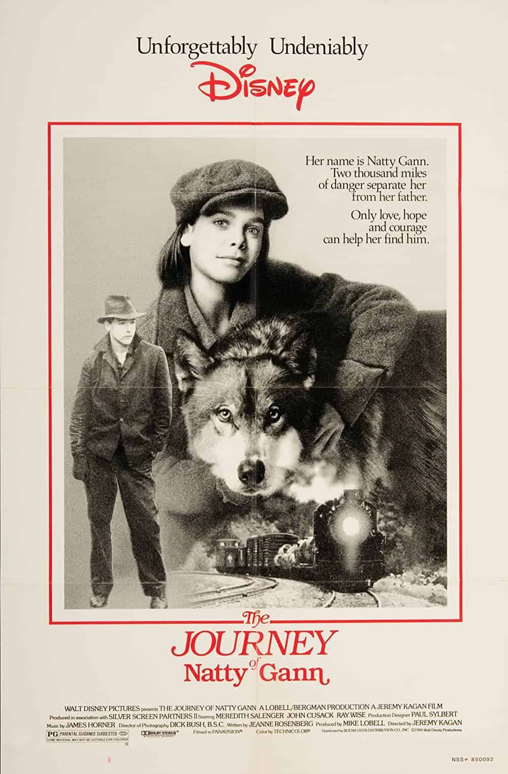 The Journey of Natty Gann (1985)  Best John Cusack Movies (Ranked)