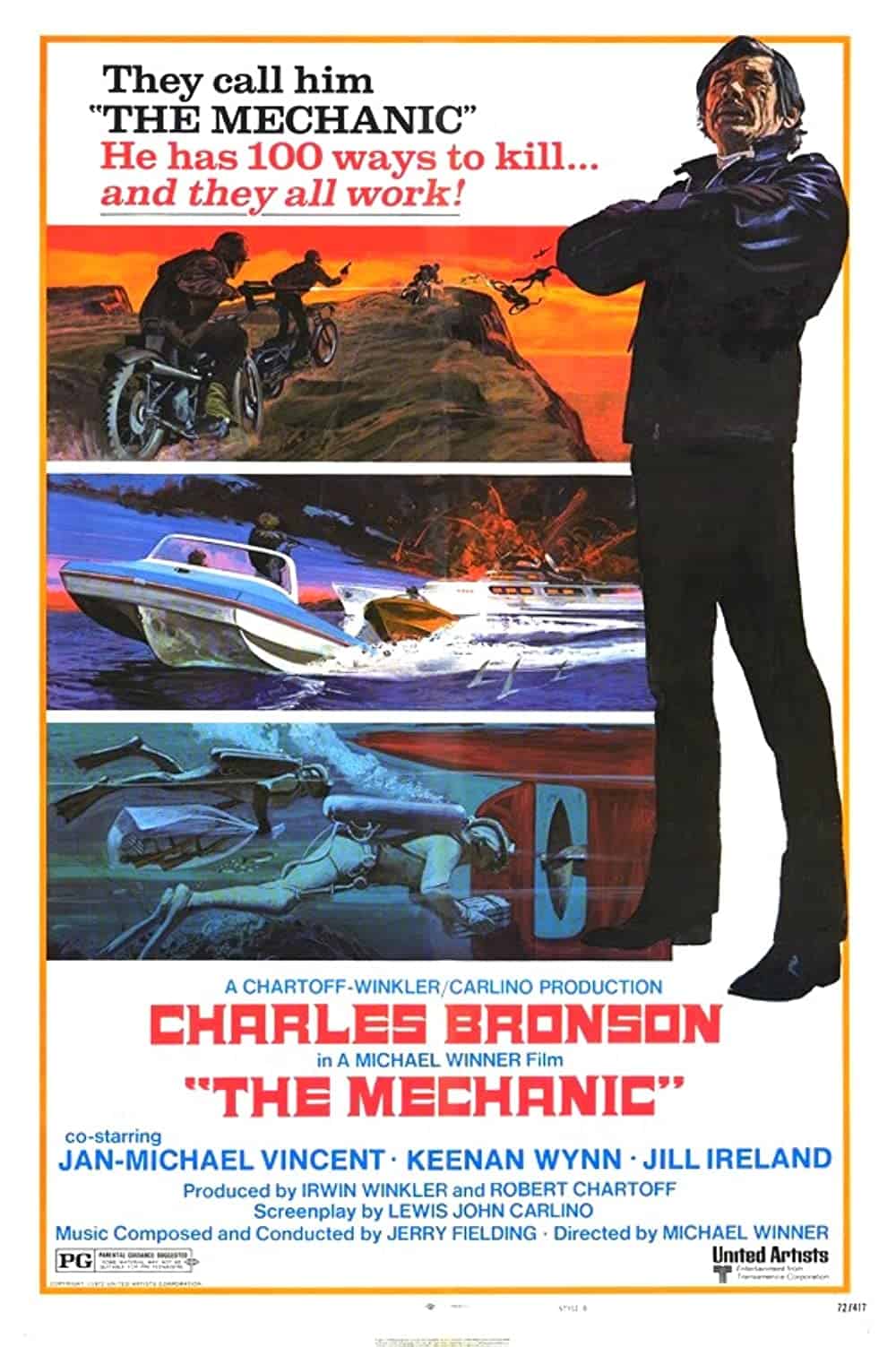 The Mechanic (1972) Best Hitman Movies