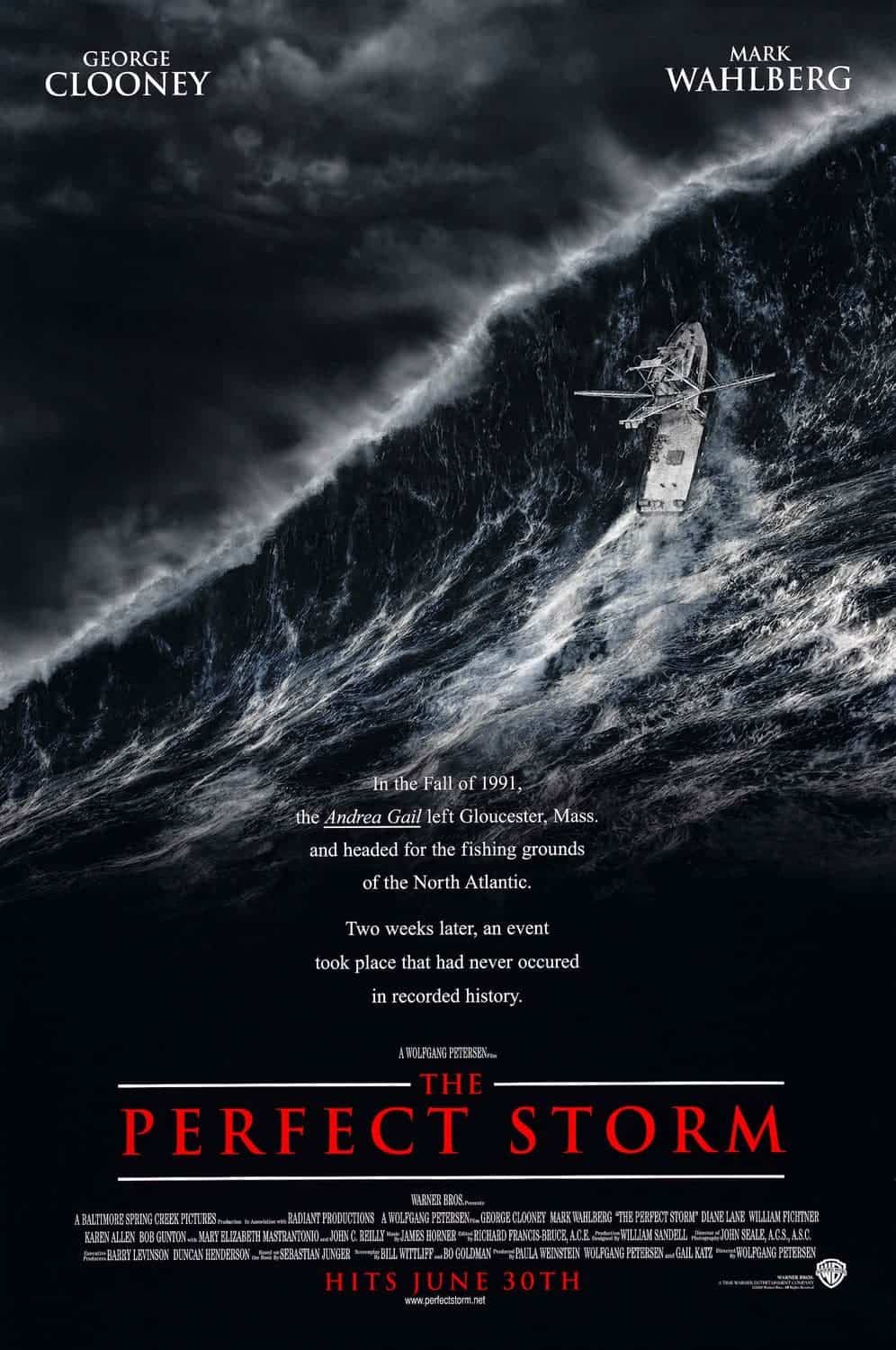 The Perfect Storm (2000) Best Tsunami Movies to Add in Your Watchlist