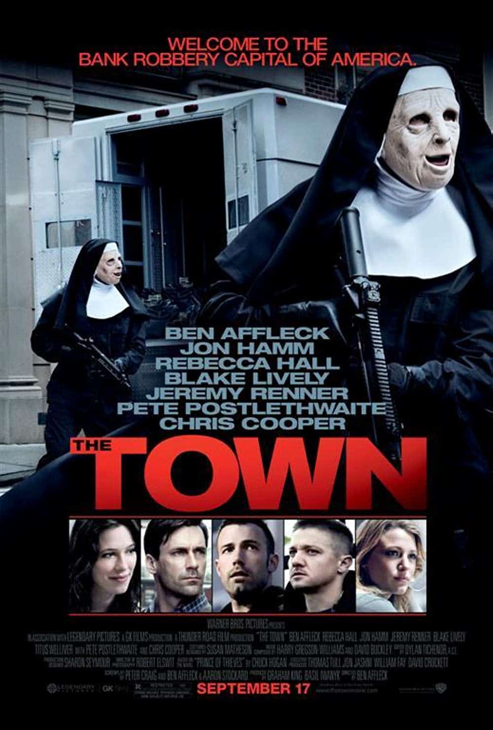The Town (2010) Best Ben Affleck Movies of All Time