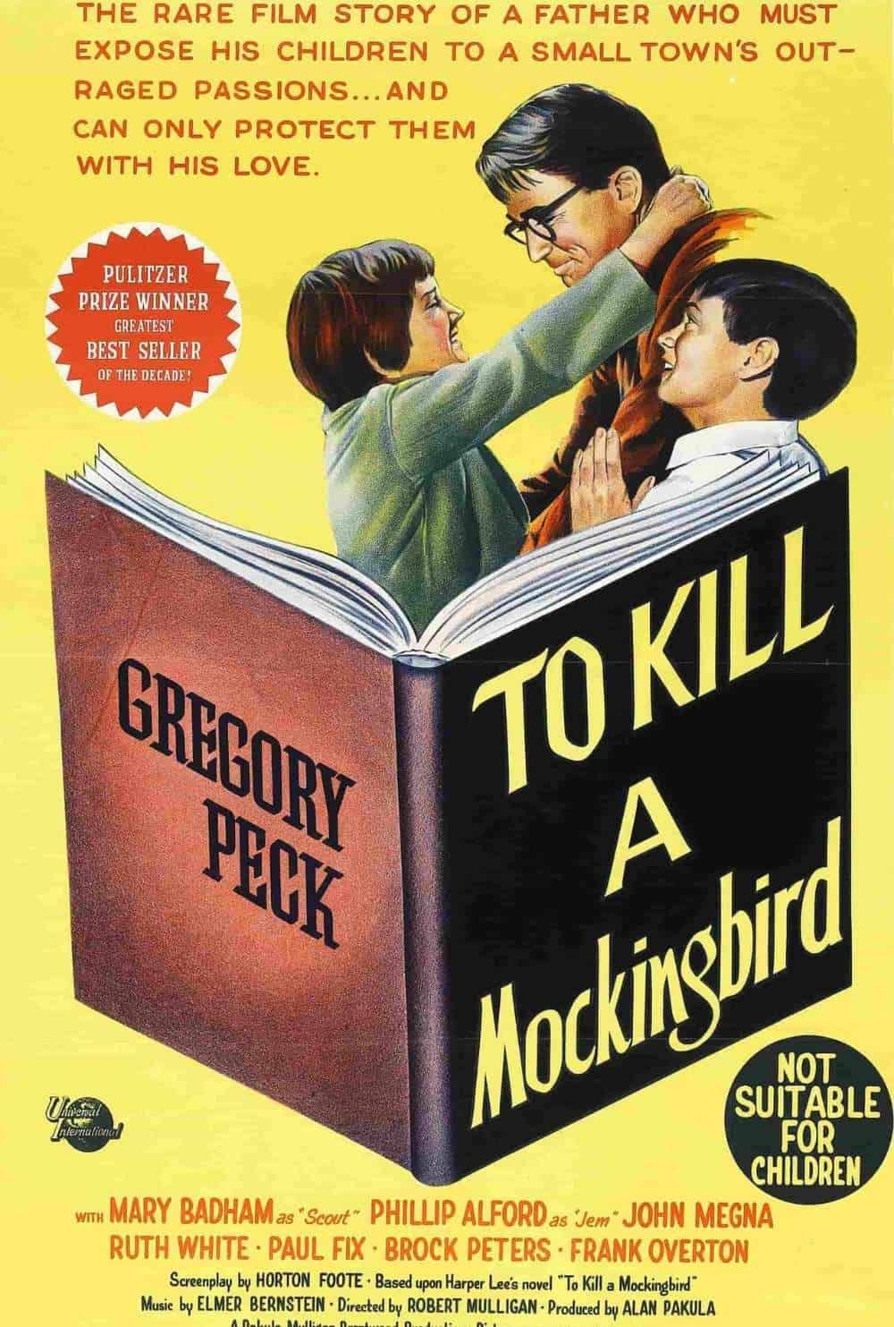 To Kill a Mockingbird (1962) Best Civil Rights Movies to Add in Your Watchlist