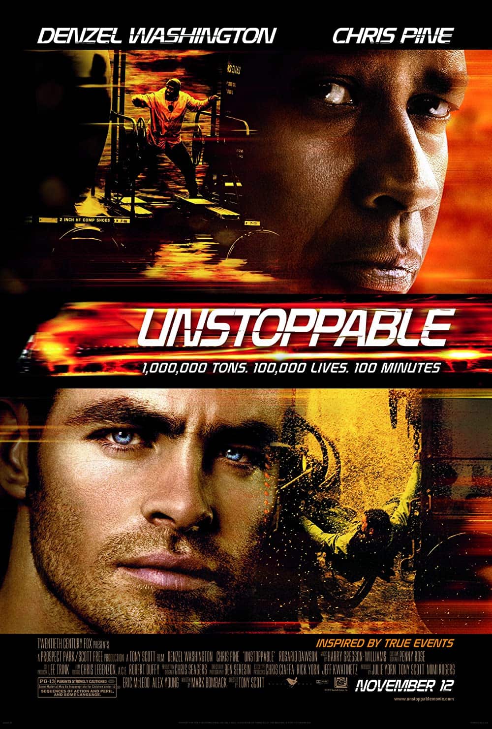 Unstoppable (2010) Best Train Movies You Can't Miss