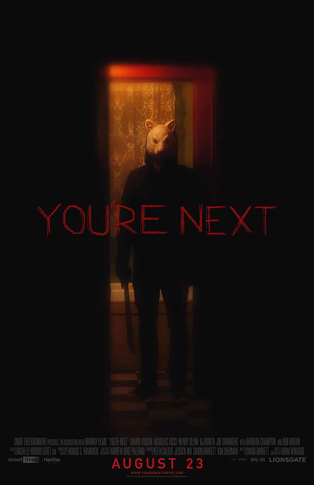 You're Next (2011) Best Home Invasion Movies For Chilly Nights